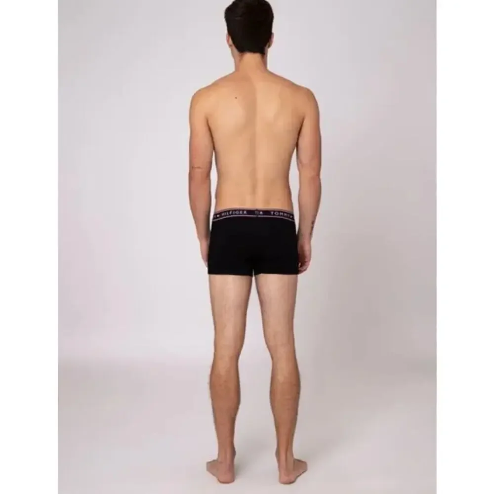 Tommy Hilfiger Men's Black Cotton Stretch Underwear 3 Pack Size L